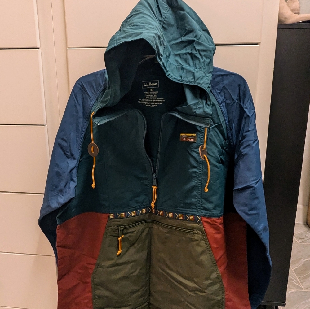 L.L. Bean multi-colored women's  hoodie. Size large